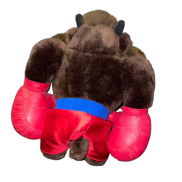 Vintage Plush Tazmanian Devil Warner Bros Boxing Glove Bedroom Decor Gift 11" - Picture 11 of 13